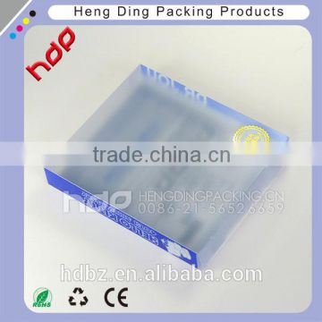 Top quality clear PVC Box, PET box, PP plastic box with logo printing