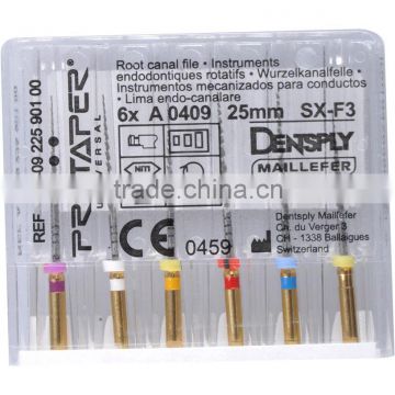 High quality Densply brand protaper for machine use 25mm
