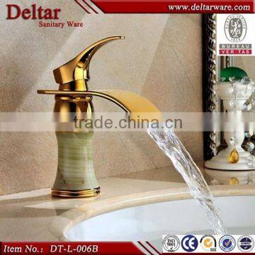 warm style bathroom water taps, five star hotel decorated water faucet and taps, stone faucet made in foshan