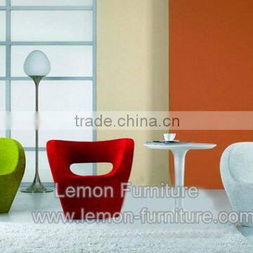 Customized new arrival fiberglass outdoor clover chair