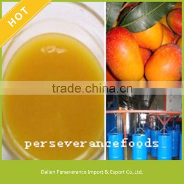 2016 Hot Sale Made In China Delisious Mango Pure Fruit Pulps