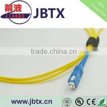 fiber optic pigtail sc/lc/fc/st sm,mm 0.9mm/ 2.0mm/ 3.0mm