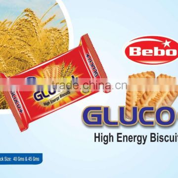 44 Gms Gluco + Biscuits from India