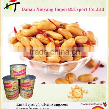 canned fried spicy peanuts