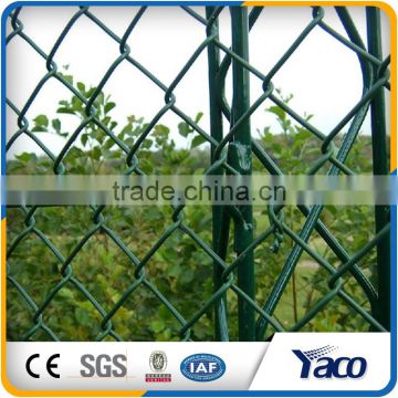 Long work life factory customized pvc coated chain link fence