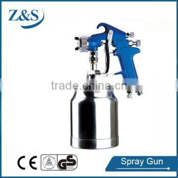 painting spray gun with blue handle