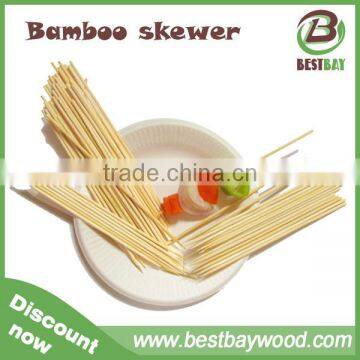 Party fruit picnic bamboo bbq skewers and bamboo skewers wholesale