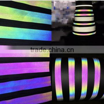 printing glow in the dark and reflective fabric roll tape strip