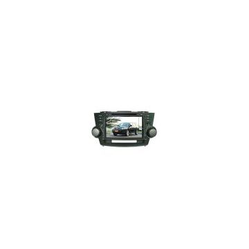 8.0 inch car GPS DVD player for TOYOTA-Highlander (Digital screen)