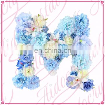 Aidocrystal Customized Flower Baby Name Nursery Wall Art Hanging Floral Letter