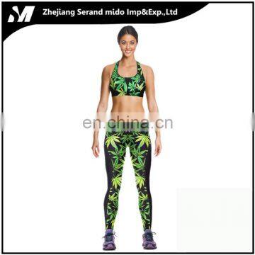 Womens 3D Print Sport Yoga fitness leggings