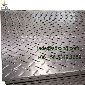 ground road way mat ; hdpe ground protection mat