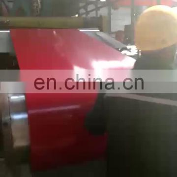 0.15mm thick ppgi coil prepainted zinc coated galvanized steel coil