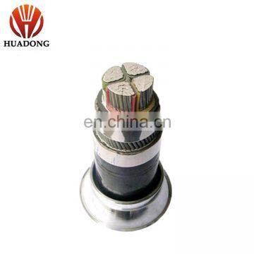 xlpe aluminum power cable NFC 16mm2 35mm2 4 Cores aluminum unarmoured power cable xlpe insulation pvc sheath