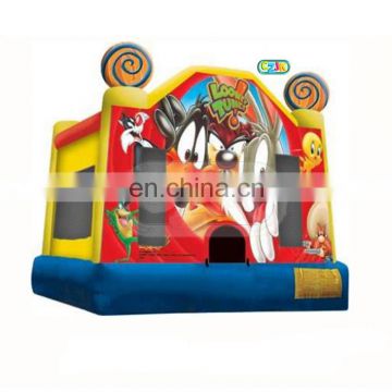 Bugs bunny looney tunes moonwalk inflatable bouncer jumping bouncy castle bounce house