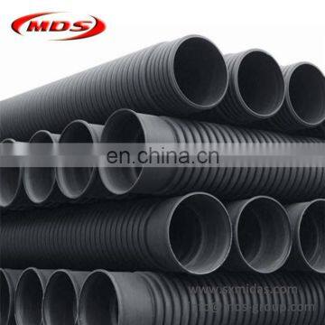 2.5 inch sn8 hdpe corrugated pipe price per foot