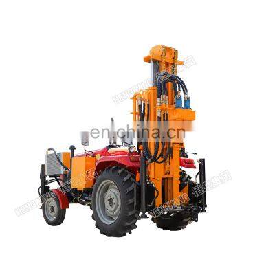 TQZ150 150m depth DTH rock drilling rig for water