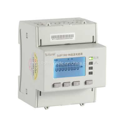 Acrel DJSF1352-RN Din Rail PV DC Meter For Photovoltaic Solar System With RS485 Modbus-RTU Can Be Used With Shunt