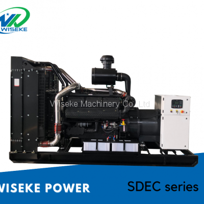 wiseke power WDL15SC 15kva China shangchai SDEC diesel engine economical generator with ISO8528 standard
