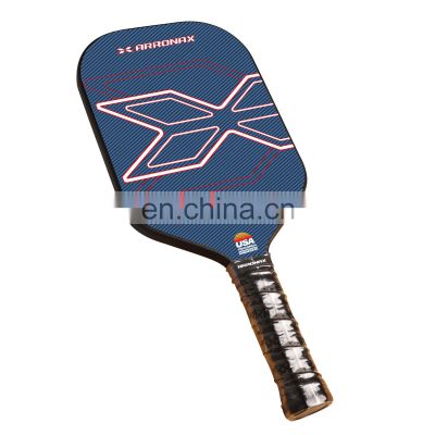 High quality pickleball paddle cover lightweight blue carbon fiber t700 pickleball paddle