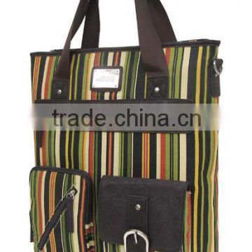 neutra Female Shoulder bag vertical stripes pocket lady handbags tide restoring ancient ways, 2046