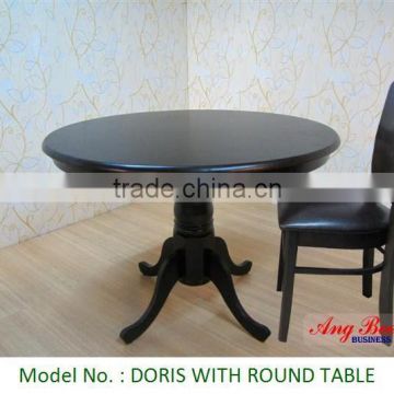 DORIS WITH ROUND TABLE