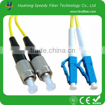 High quanlity for 3m 9/125 fiber cable LC-FC SM fiber optic patch cord for communication