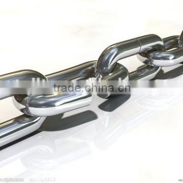 Hot dipping galvanized stainless steel link chain