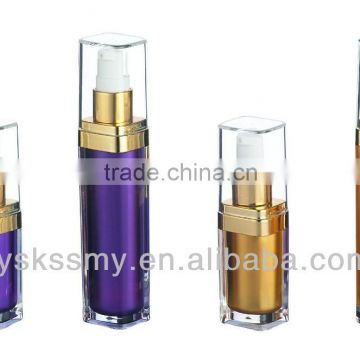 Square series Acrylic Lotion Bottle/ cosmetic lotion bottles