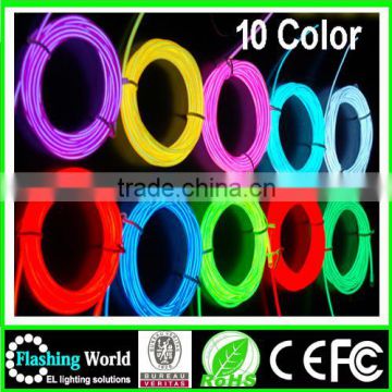 powerful multi color wholesale el wire el neon