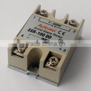 industrial solid state relay SSR-100DD single phase DC-DC