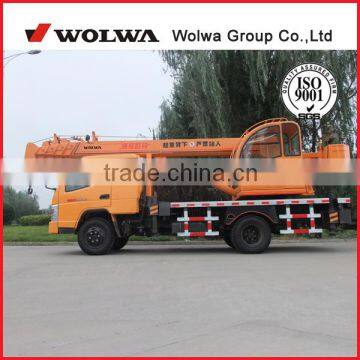 Chinese small crane 8 ton with truck GNQY-C8