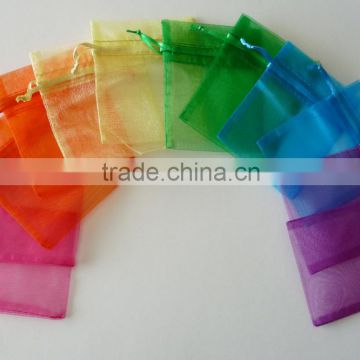 wholesale cheap custom drawstring organza bags