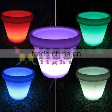 Waterproof 16 Multi-Color led Small round flowerpot