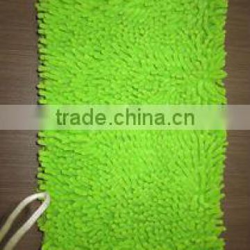 washable microfiber chenille rug