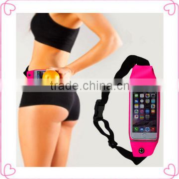 Outdoor running waist bag with touch screen running belt waist pack for iPhone 6                        
                                                Quality Choice