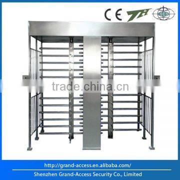 CE Approved Stainles Steel 3 Arms Turning 120 Degrees Every Time Full Height Turnstile Gate