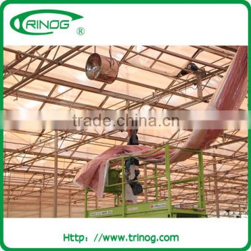 Commercial polycarbonate tunnel greenhouse for sale