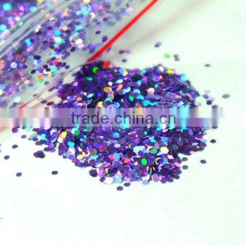1/24"Laser Lavender Glitters
