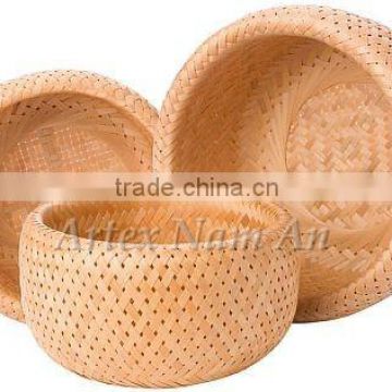natural bamboo basket