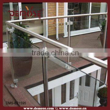demose outdoor veranda aluminum handrail/fiber glass railing