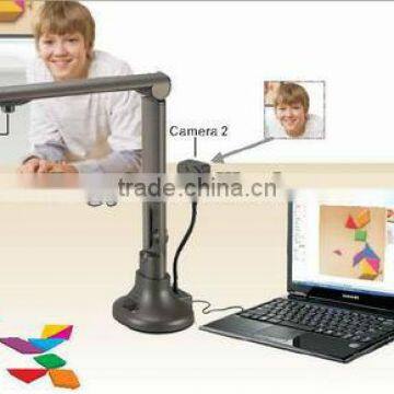 5 mega pixels USB visualizer X520, dual camera, a interactive presentation equipment