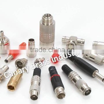 f connector plug adapter-electronics and electrical components