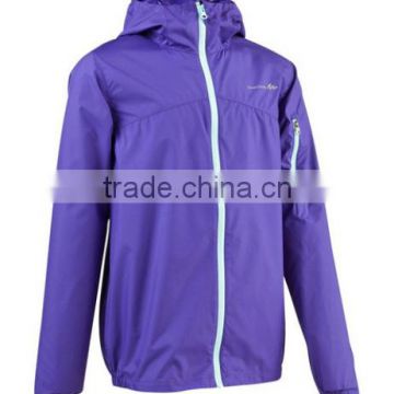 Boys & Girls Unisex outwear suntan-proof wear UV-protection wear breathable windbreaker purple