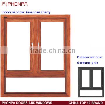 Aluminum window parts, best quality window manufacturer, 1.4mm aluminum thickness window prices