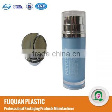 Acrylic Dual Tube Pump Spray Cosmetic Conntainer