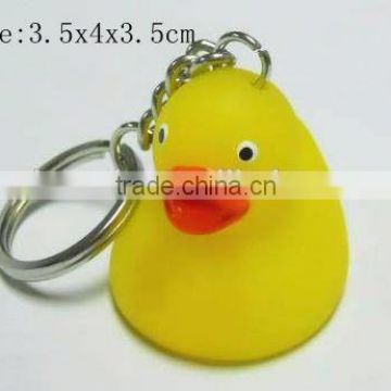 Promotion keychain with ducks