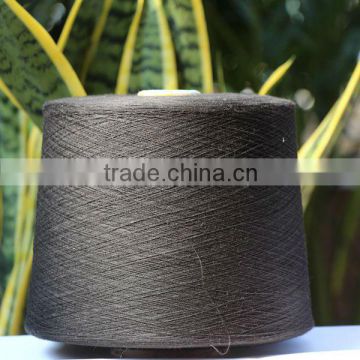 100%polyester yarn filling material balck yarn