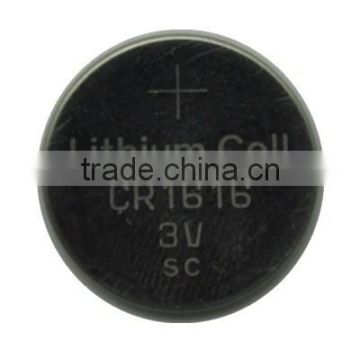3.0V lithium CR1616 Button cell led flash light battery
