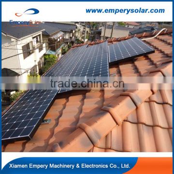 High quality cheap photovoltaic solar roofing tile stone coated steel roof tile